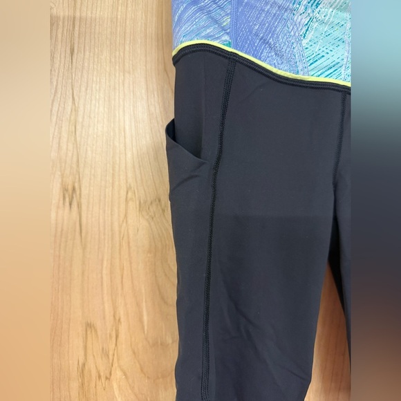 Lululemon Pace Rival Crop Wind Chill White Lullaby Cropped Leggings Size 2 - Picture 2 of 6